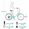 7 Speed, Steel Frame,Multiple Colors 22 Inch Girls Bicycle