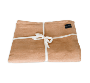 Cozy Cotton Yoga Blanket (Color: Tan, size: 60" X 80")