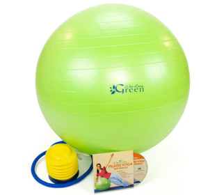 Pilates Yoga Eco Ball Kit With Choose of Accessory (size: Ball Size)