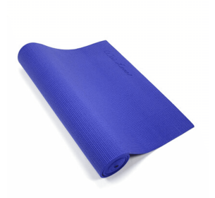 Extra Thick Yoga & Pilates Mat (Color: Midnight, size: 1/4"H X 24"W X 68"L)