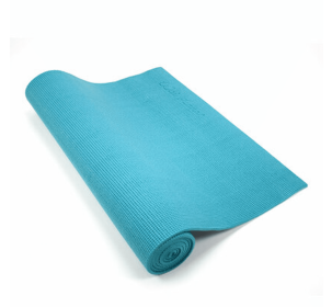 Extra Thick Yoga & Pilates Mat (Color: Aqua, size: 1/4"H X 24"W X 68"L)