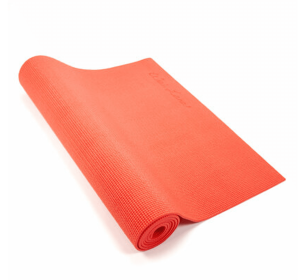 Extra Thick Yoga & Pilates Mat (Color: Coral, size: 1/4"H X 24"W X 68"L)