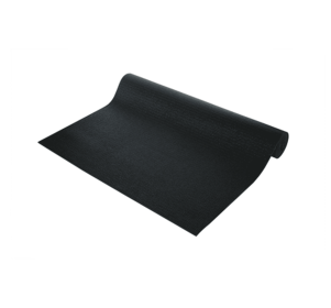 Wai Lana Yogi Mat (Color: Black, size: 1/8"H X 24"W X 68"L)