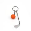 fitness1PCS Golf Key Chain Pendant Schoolbag Backpack Pendant Small Gift Golf Creative European And American Metal Pendant Crafts